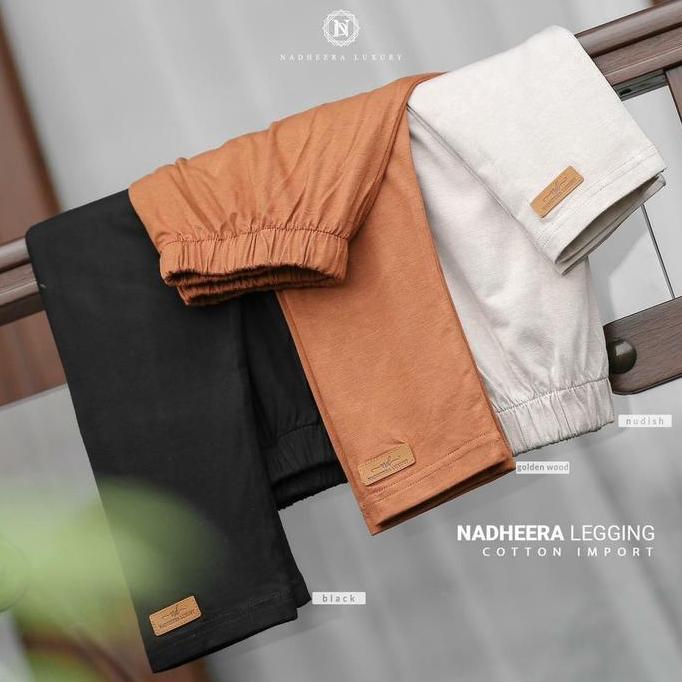 NADHEERA LEGGING Celana Legging Leging Wanita Ndr / Legging Lagging Jumbo Wudhu / Legging Olahraga W