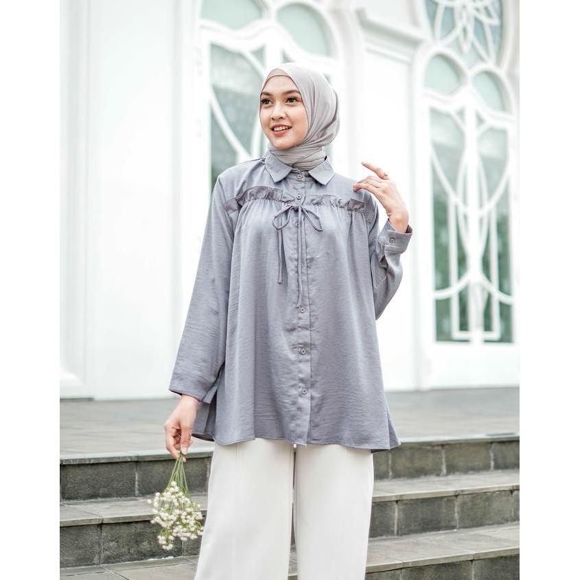 TIFANY BLOUSE by Denosa Fashion