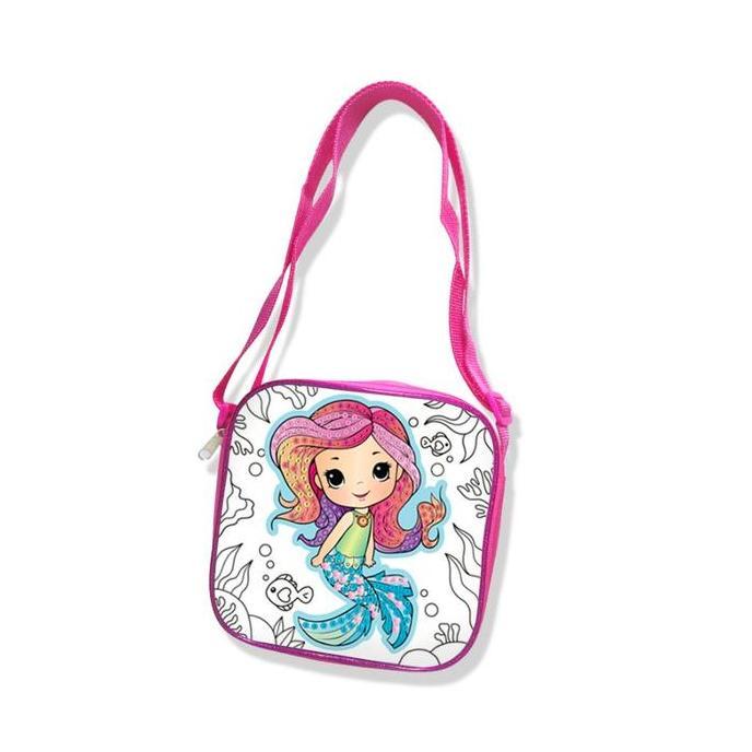 KIDDY STAR SET DIAMOND PAINTING CROSS BODY SQUARE BAG