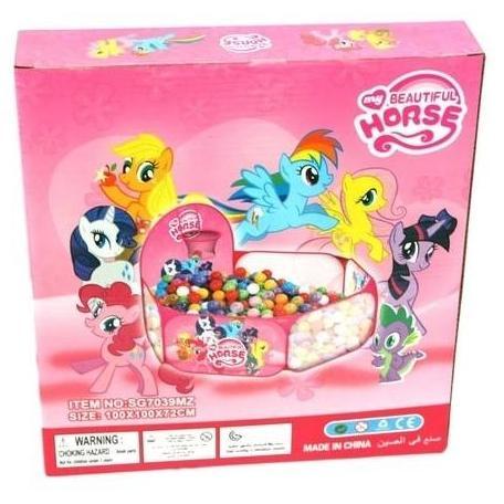 Tenda Keranjang Mandi Bola Little Pony - Tenda Anak Mandi Bola