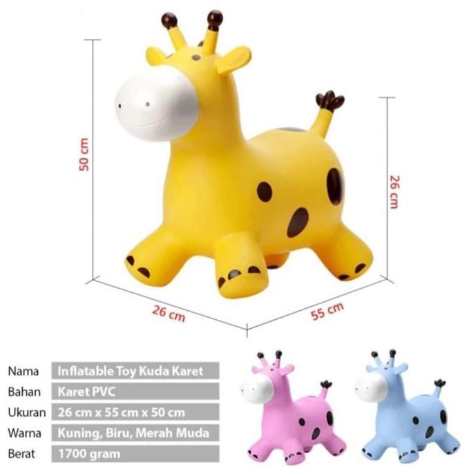 JUMPING ANIMAL MAINAN ANAK KUDA KUDAAN KARET ANIMAL JUMPING MUSIC