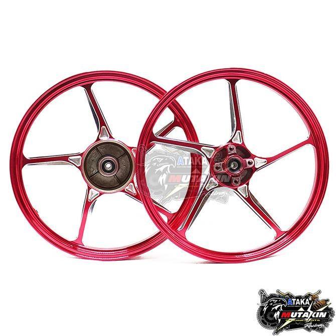 GRADIMOU ENKEI MUTAKIN CNC velg ring 17 AK55 racing velk HONDA GL MP CB Karisma Supra x 125 sonic 12