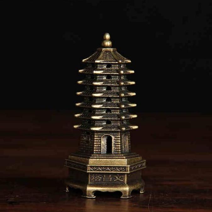 MALUKSHURE Tempat Dupa Aesthetic Tempat Arang Dupa Tempat Bakar Dupa Tempat Dupa Mini Bentuk Menara 