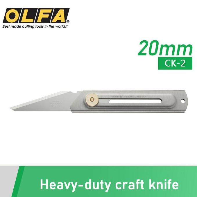 KALGURIO OLFA CK-2 Pisau Cutter Tanaman Stainless Steel Craft Knife