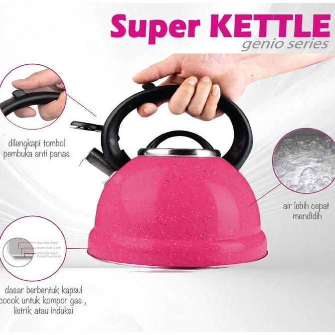 BOLDe Super Kettle Genio Series / Whistling Kettle / Kettle Siul