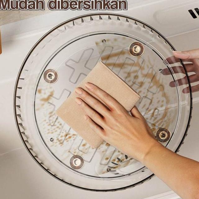 Greenland Rak Putar Skincare Bumbu Dapur Rak Putar Akrilik Aestetic Storage Putar 360 Derajat Rak Pe