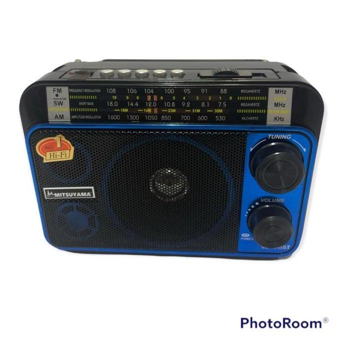 Radio Mitsuyama MS-4045 usb sd mp3 am-fm portable radio