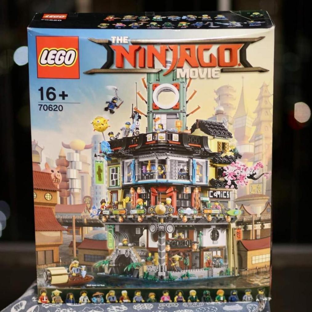 Lego Ninjago City 70620 + Ninjago Docs 70657