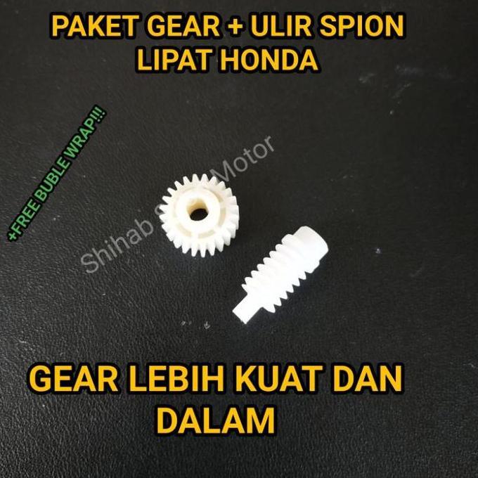 Gigi-Gear-gir-retrack-ritrak-spion-lipat-Honda -