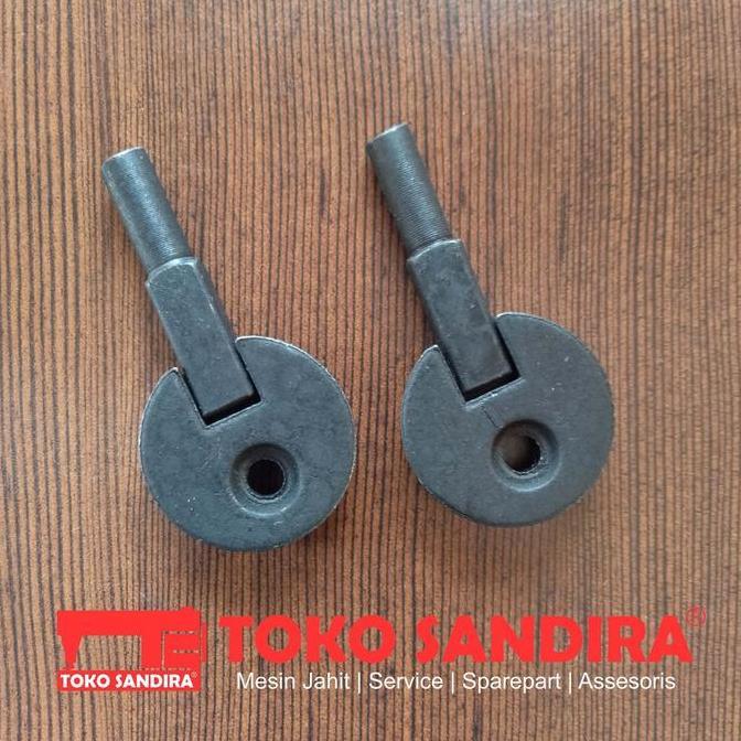 2 PCS ENGSEL MEJA MESIN JAHIT TRADISIONAL BUTTERFLY-SINGER-STANDAR