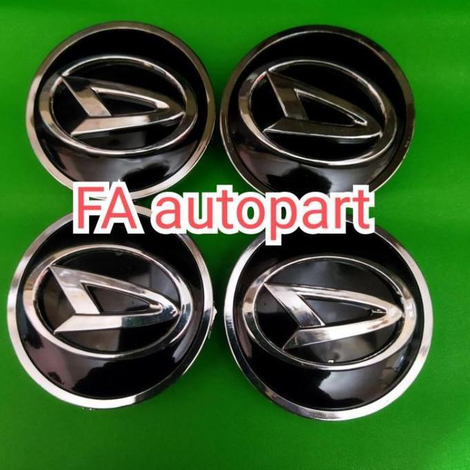 dop roda tutup velg daihatsu xenia ring 15 diameter 6.2cm chrome