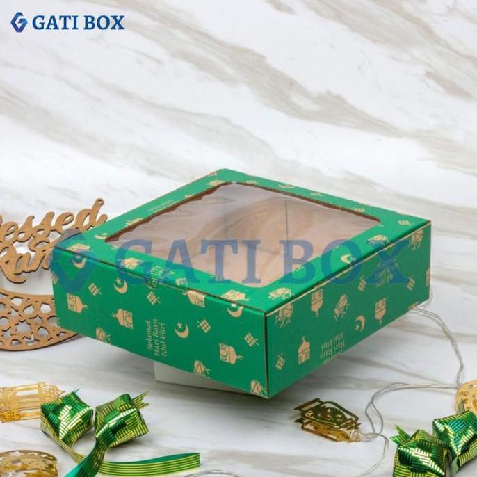 kotak kue box cake dus lapis legit lebaran idul fitri dus 22x22x7