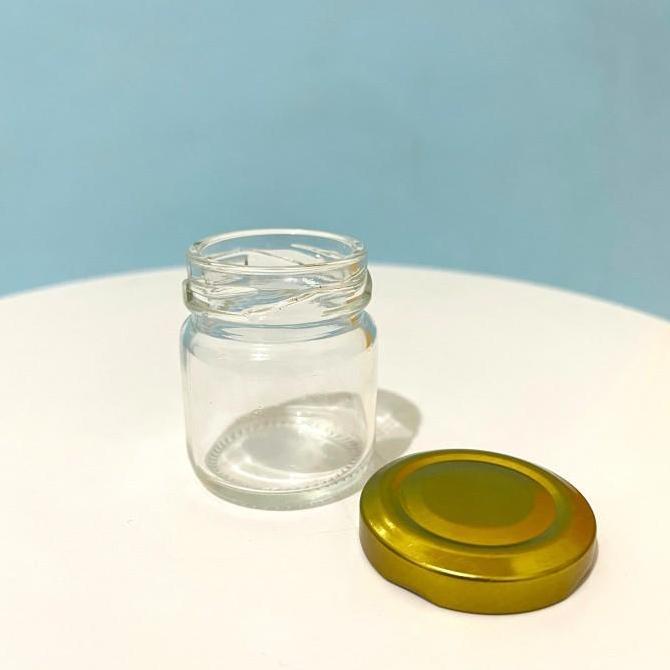 Jar Kaca Bulat 30ml / Mini Jar Kaca 30ml / Madu / Selai