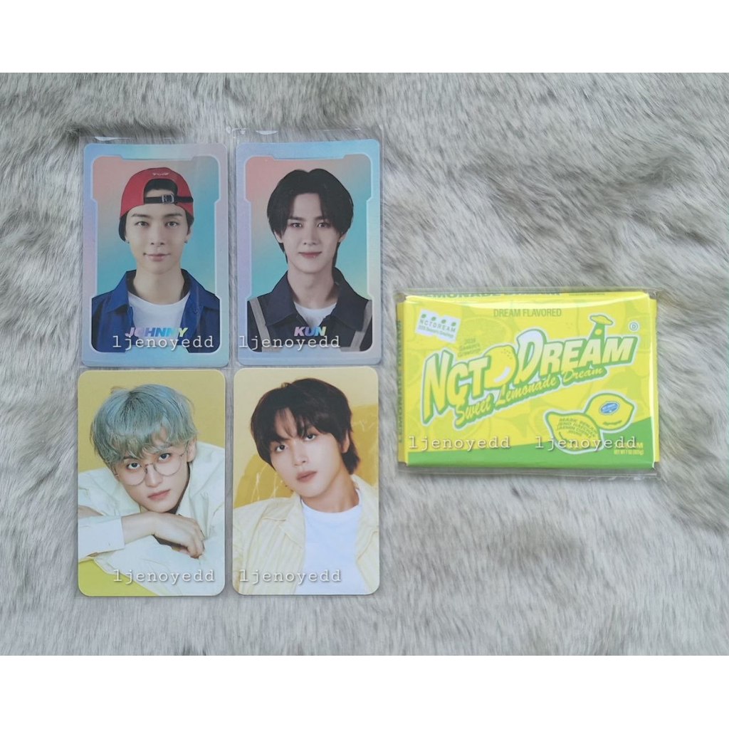 SPC ONLY JOHNNY KUN NCTZONE SPECIAL SPECIAL ITEM SG26 MARK HAECHAN POB SEASON'S GREETINGS PHOTOCARD 