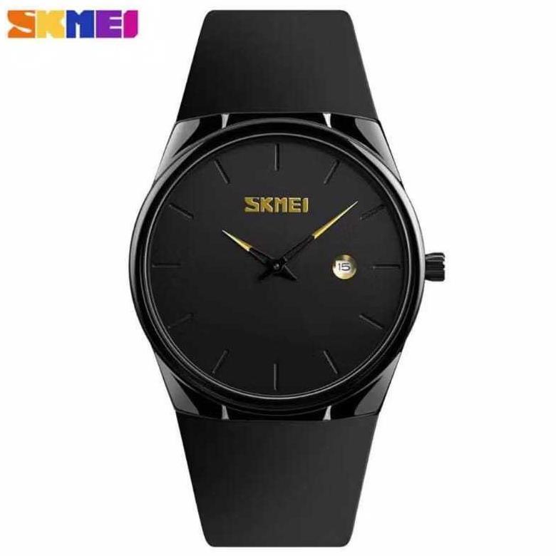TERBARU JAM TANGAN PRIA WANITA SKMEI 1509 ANALOG TALI RUBBER