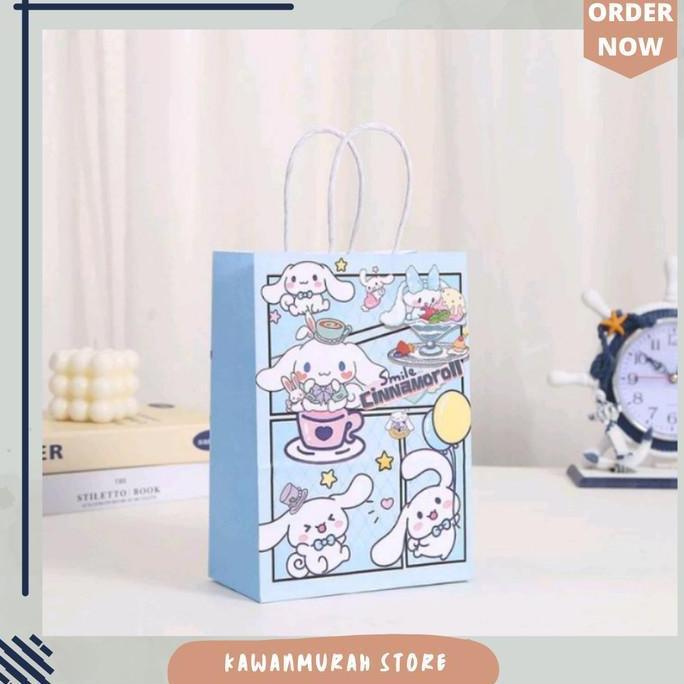 Paper Bag Ulang Tahun Anak Kuromi Melody / Goodie Bag Sanrio