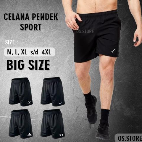 Favorit Celana Pendek Kolor Sport Olahraga Celana Pendek Kolor Super Jumbo Kolor Jumbo Pria Wanita B