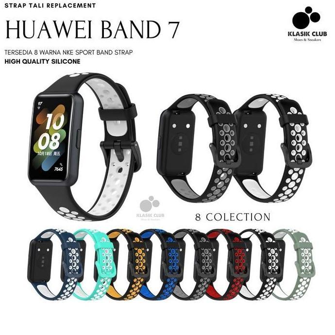 Strap Huawei Band 7 Nike Strap Dual Tone Tali Pengganti Huawei Band 7