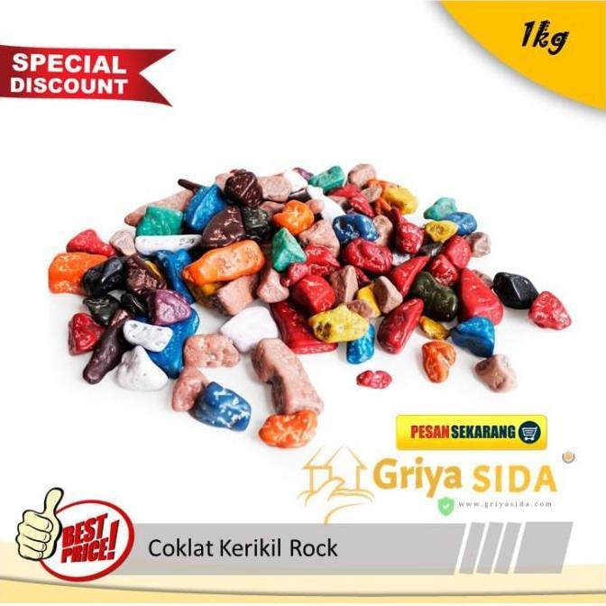Coklat Kerikil Turki Premium 1kg Coklat Batu Arab Stone Chocolate ROCK