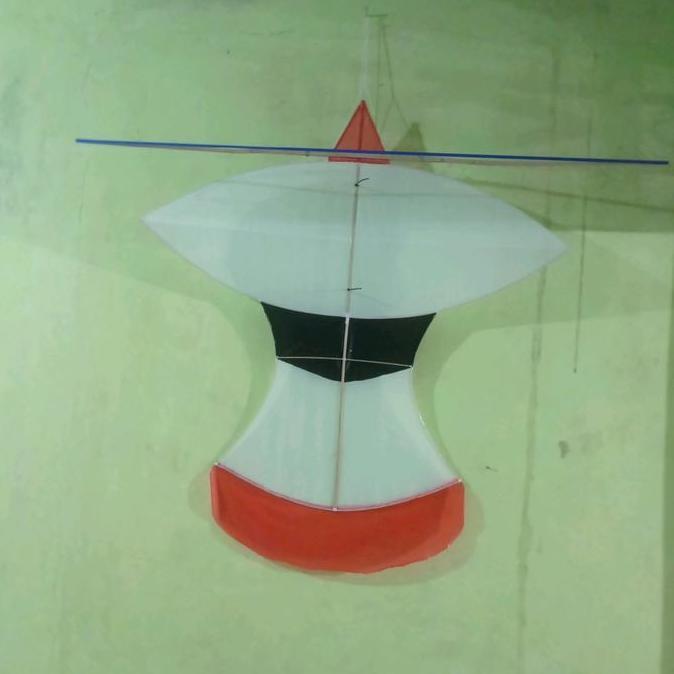 Layangan kuir bali 1 Meter bonus sendaren