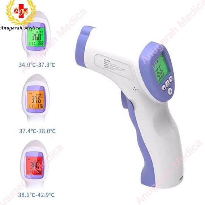 Thermo Gun Thermometer Gun Thermometer Tembak Thermometer Infrared Non Contact