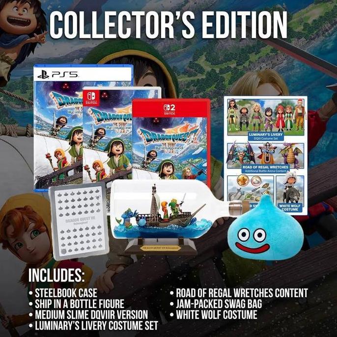 Dragon Quest VII Reimagined / Dragon Quest 7 Remake / Dragon Quest 7 Reimagine Collector Edition