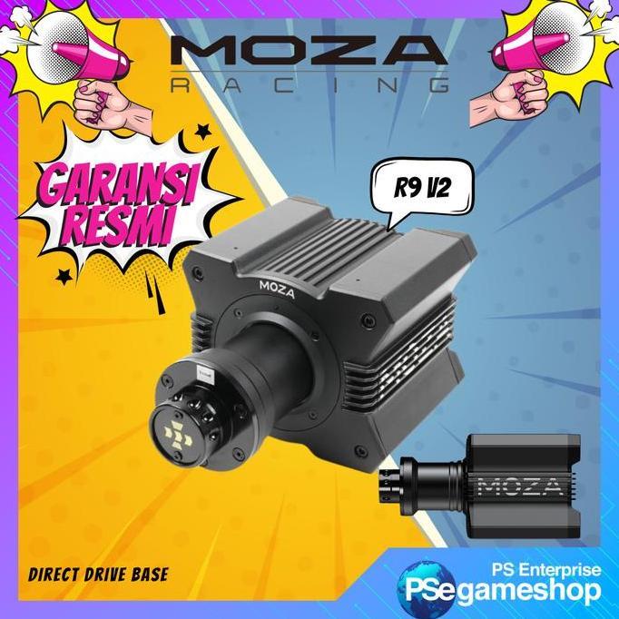 MOZA Racing R9 V2 Direct Drive Base | Racing Simulator Wheel Base
