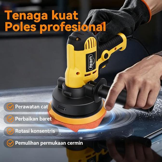 Promo Reaim Mesin Polisher Mesin Poles Mobil Alat Poles Mobil Polisher Mobil Mesin Poles Listrik Unt