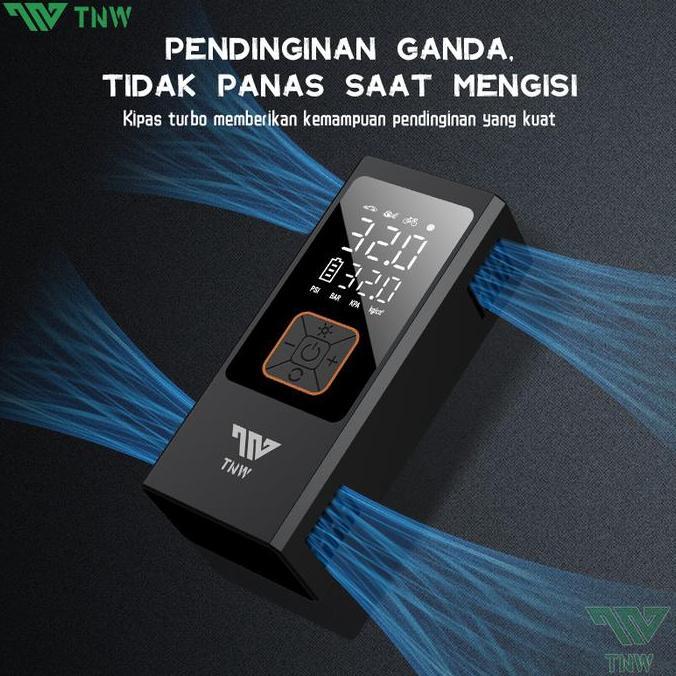 Sale Tnw Ci12 Pompa Ban Motor Dan Mobil Electric Air Pump Car Air Pump Tire Inflator Portable Mini P