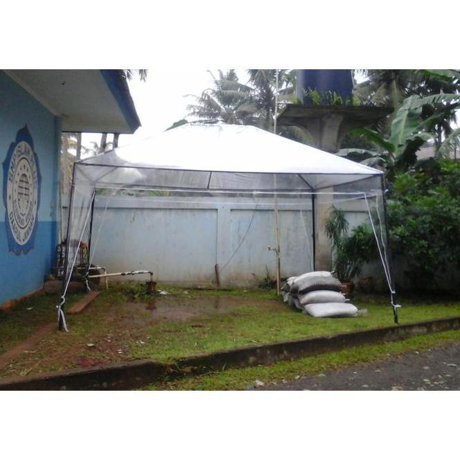 Terpal / Atap Tenda 3X4.5 Plastik Mika Bening Bisa Untuk Green House