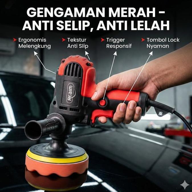 Sale Reaim Mesin Poles Mobil Alat Poles Motor Mesin Polisher Mobil Polisher Machine Alat Poles Cat M