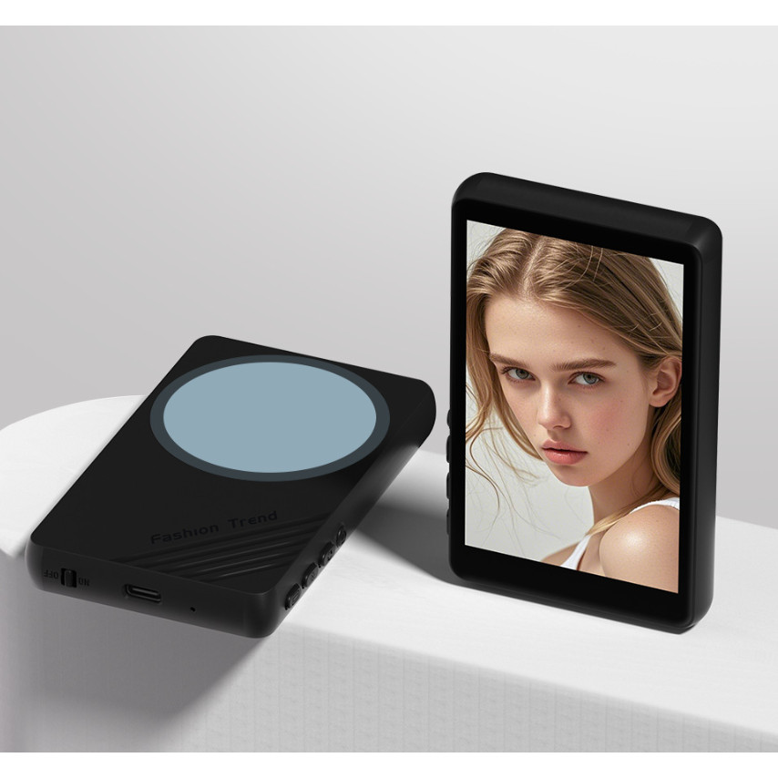 Layar Selfie Magnet HP 4 Inch HD - Alat Bantu Foto Kamera Belakang, Casting WiFi Nirkabel untuk Live