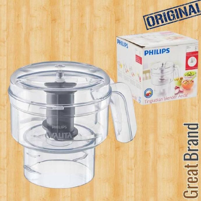 New Philips Meat Chopper Hr2939 Penggiling Copper Blender Hr 2115 2116 Ori