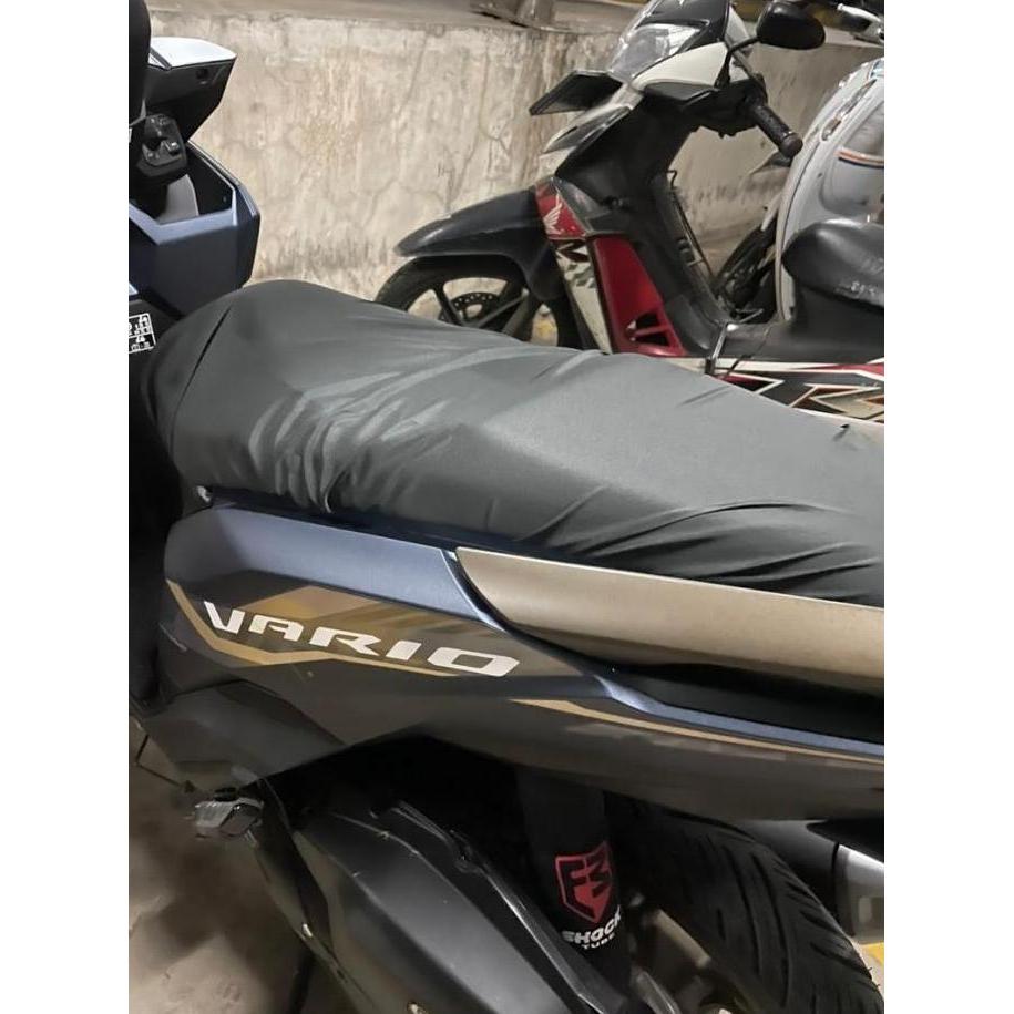 Cover Jok Sarung Jok Motor Vario 110 125 150 160 Spacy Beat Anti Air