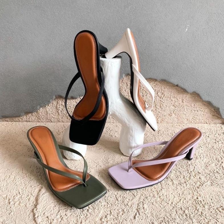 HEMAT ARFCOLLECTION EMILIE SANDAL HEELS WANITA HAK 7 CM