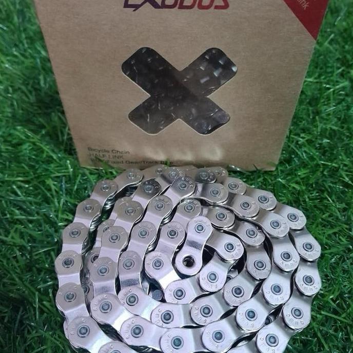 Produk Asli Chain / Rantai Exodus Halflink Single Speed Untuk Sepeda Bmx, Fixie