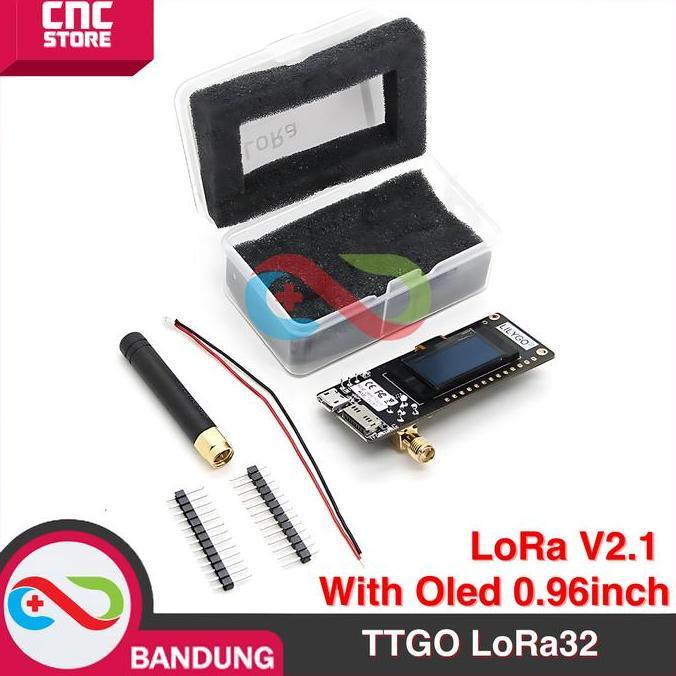 LILYGO TTGO LoRa32 LoRa V2.1 915MHz 433MHz ESP32 OLED 0.96 WIFI BLE