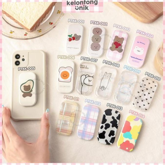 KOREAN - Poptok Phone Grip & Phone Stand/ Griptok/ Phone Holder