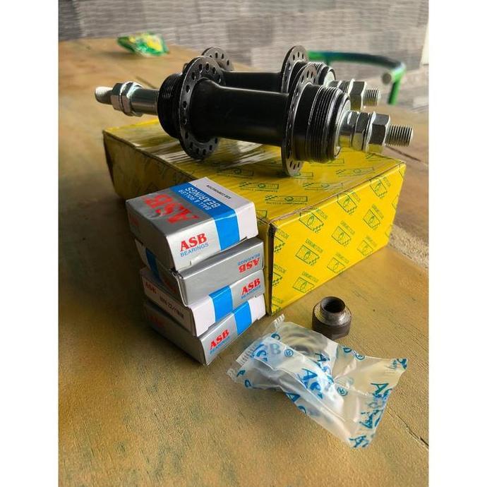 Produk Terbaru Hub / Bos Mtb Sepeda Gunung 36 Hole Bearing Double Drat