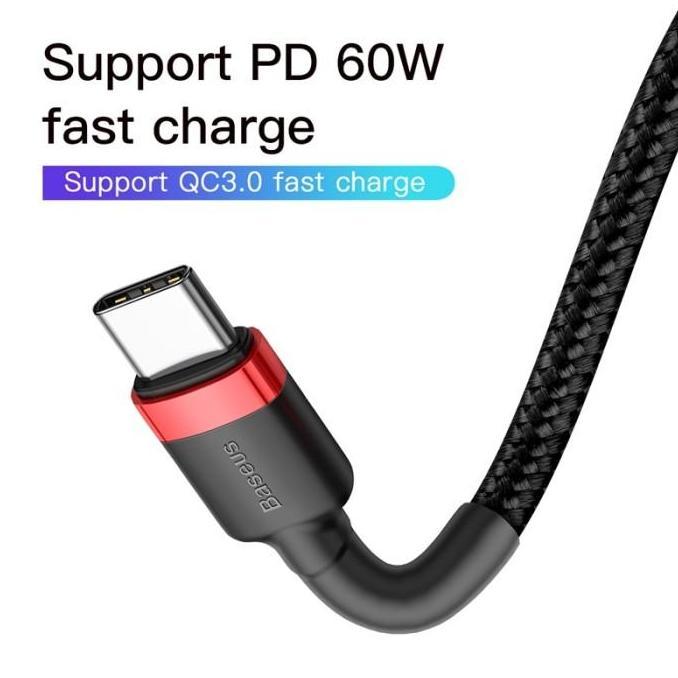 Cafule Type-C PD2.0 60W flash charging (20V 3A) 2m CATKLF-H