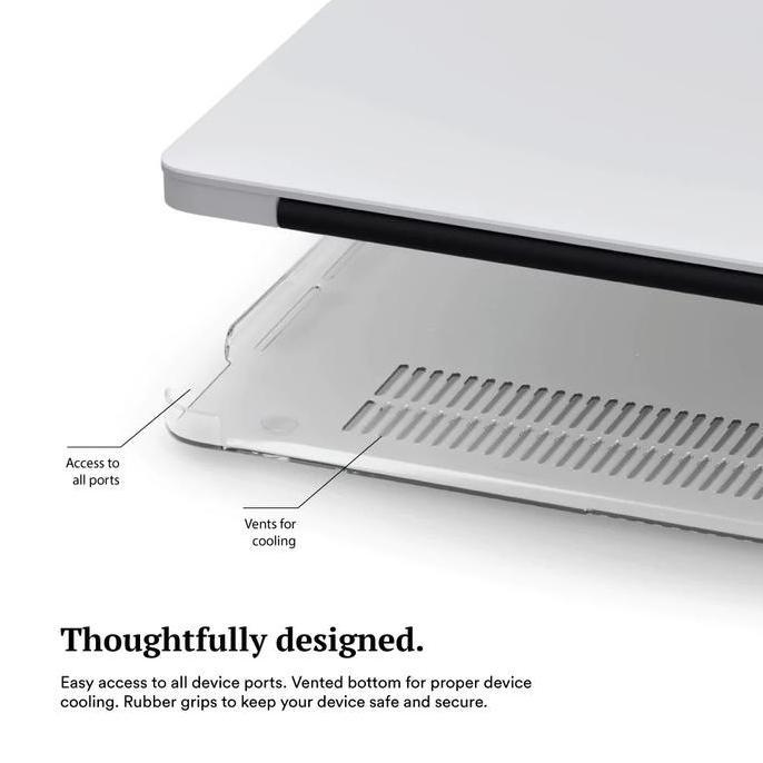 Xfour- Macbook Clear Case For Macbook Pro 13" M1/M2/Macbook Air 13" M2 2022