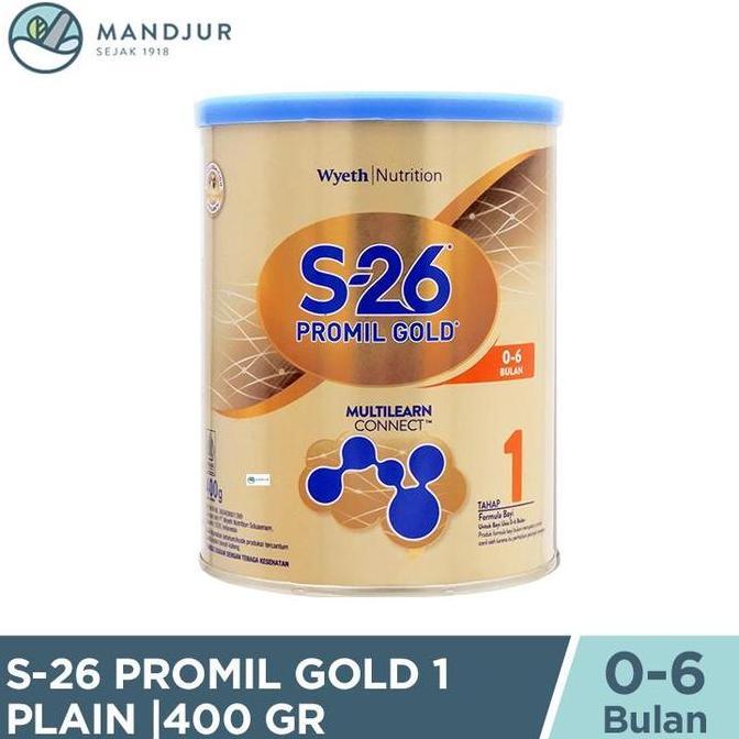 S-26 Promil Gold 1 400 gr - Susu Formula Bayi HJ