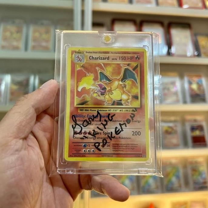 Terlaris Charizard Xy Evolutions + Gary Autograph 1 Kartu Pokemon Tcg Card Set Japan Japanese/ Engli