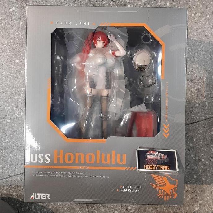 PVC FIGURE 1/7 SCALE AZUR LANE USS HONOLULU HEAVY ARMOR