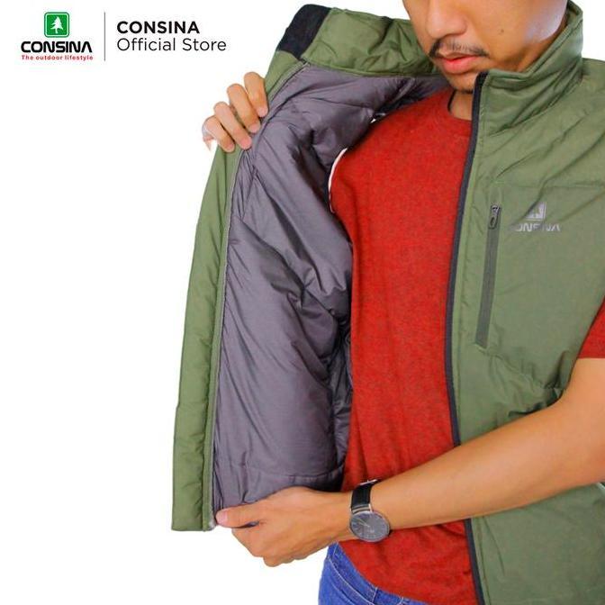 Consina Topical Vest Rompi Outdoor Hiking Travelling Parasut Casual Pria Motor HT