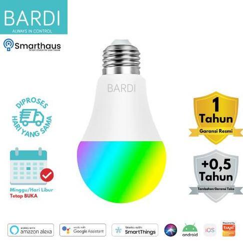 BARDI Smart LED Bulb 12W 9W RGBWW / 9W WW / 9W RGBWW Beacon Bluetooth