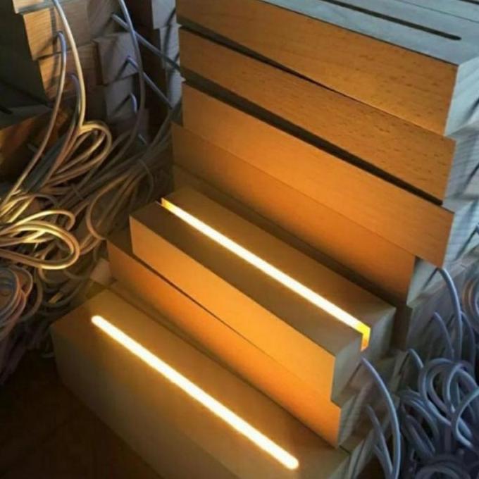 base lamp acrylic A6/stand led acrylic/ tatakan lampu hias acrylic le