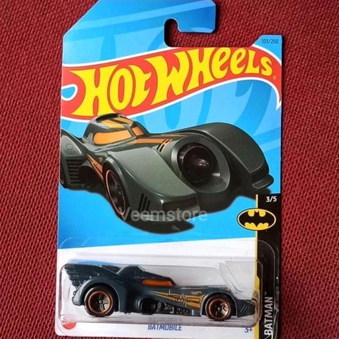 Hotwheels 1:64 Batmobile Batman [Original Mattel] SNI