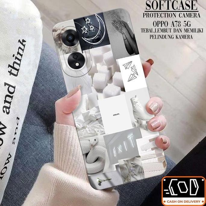 Case Oppo A78 5G Softcase Oppo A78 5G Terbaru Casing Oppo A78 5G