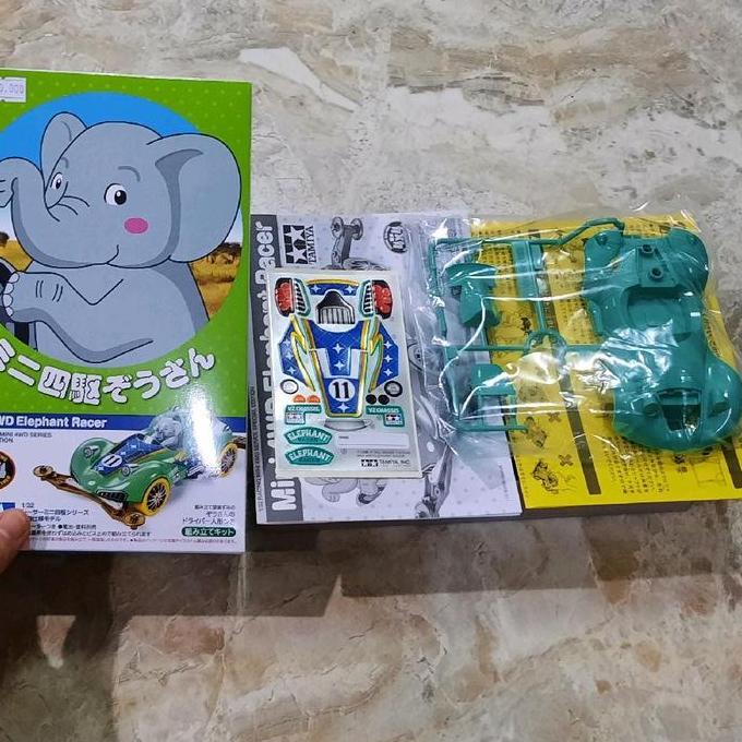 Body Elephant Racer + Decal + Dus Ori Tamiya